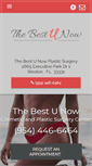 Mobile Screenshot of cosmeticsurgeryweston.com